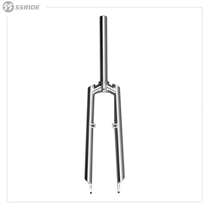 Titanium Alloy MTB Fork, V Brake, Quick Release, Square Shoulder, Bike Parts, 26 Inch