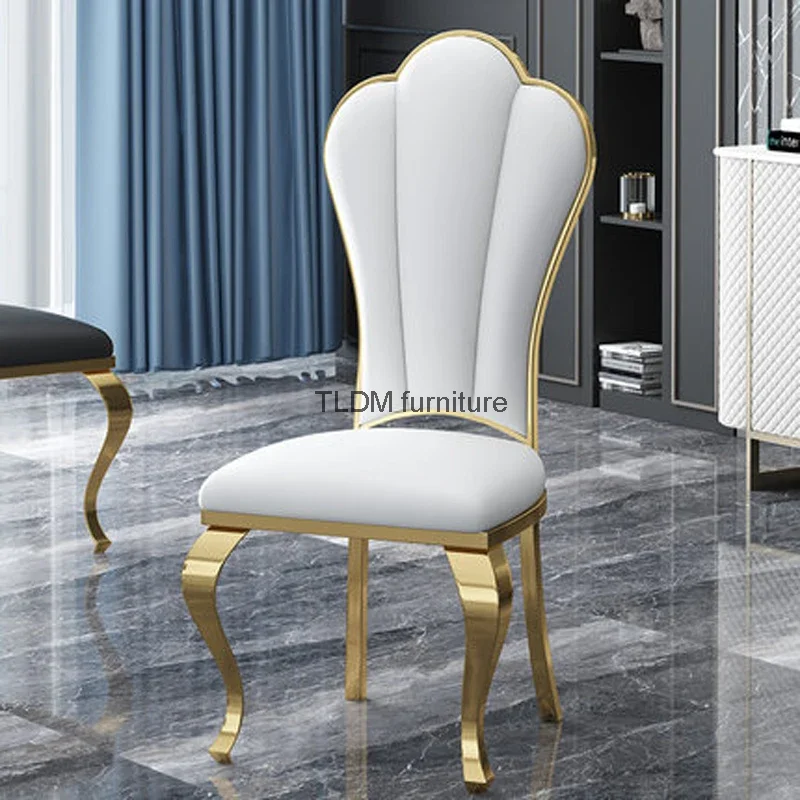 Beautiful Dining Chairs Modern Luxury Designer Kitchen Chairs Free Shipping Dining Room Sedie Sala Da Pranzo Home Furnitures