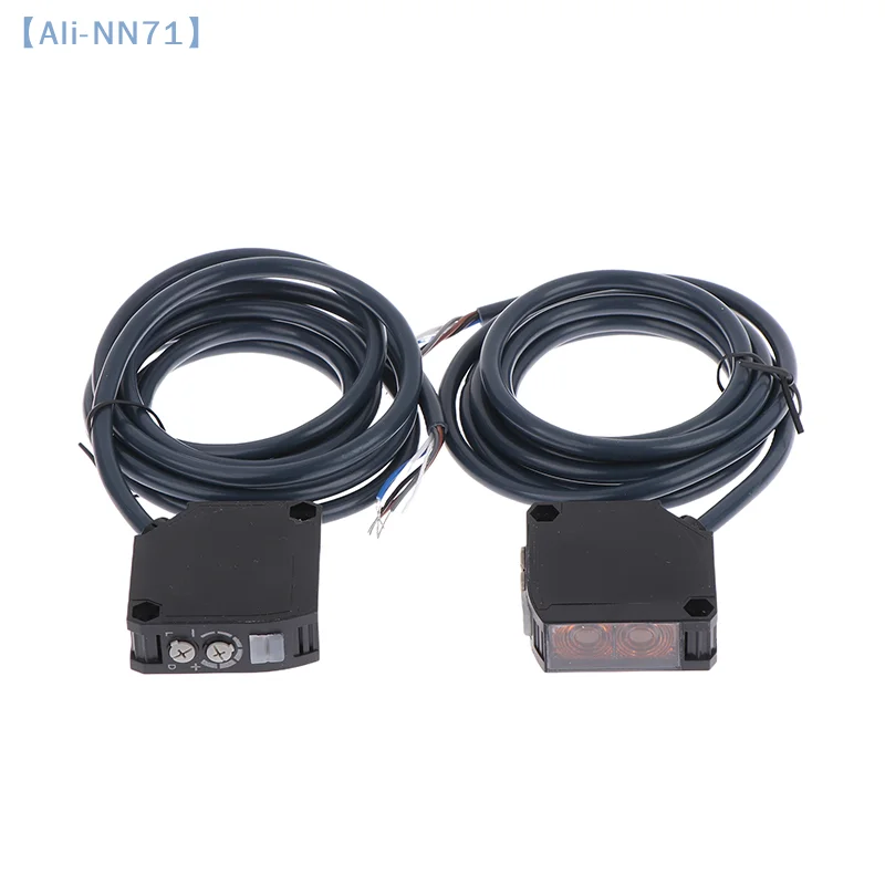 

【NN71】Photoelectric Sensor E3JK-RR12 RR11 Retro-reflective Universal Relay Output Square Optical Photoelectric Switch