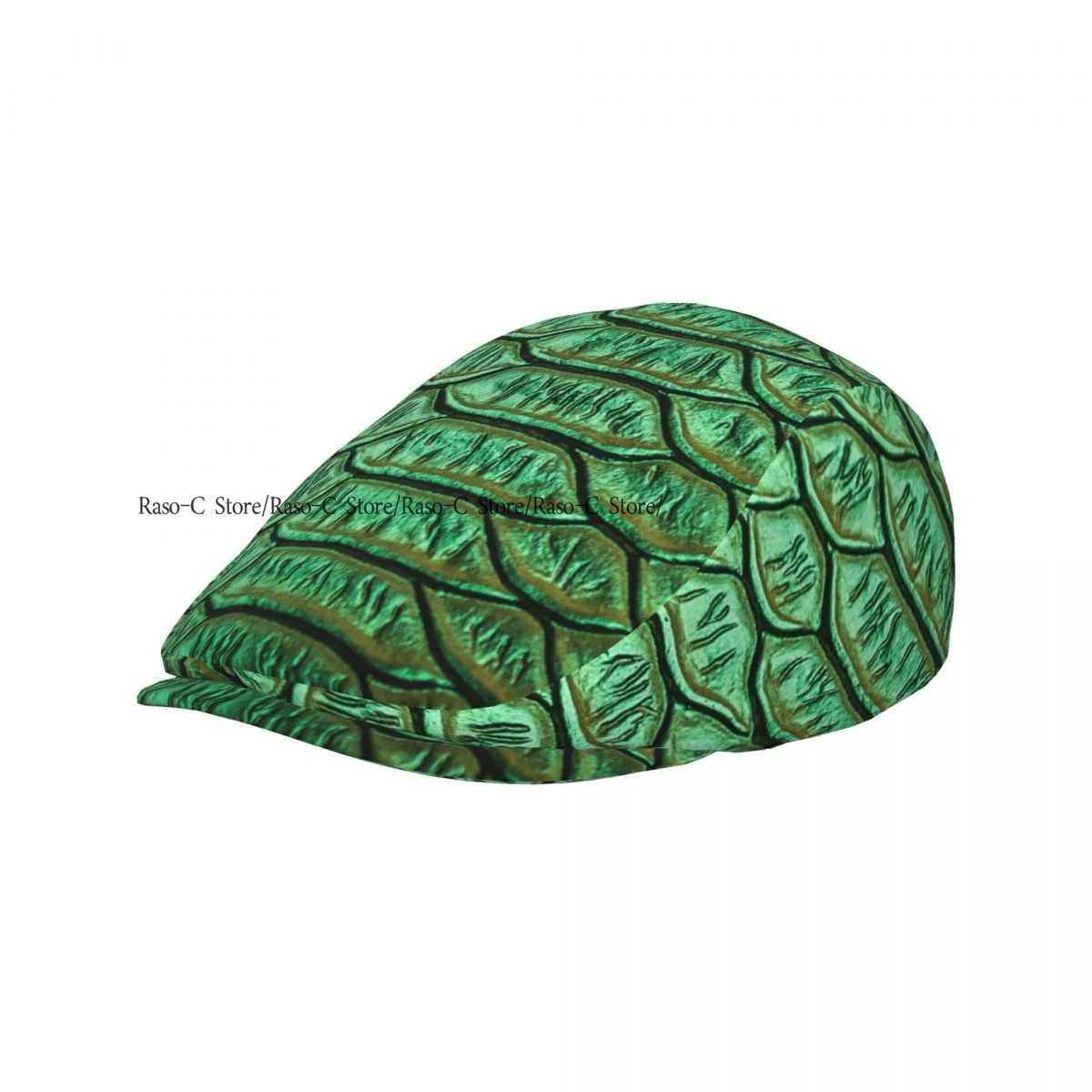 Adult Flat Cap Snake Skin Texture Unisex British Style Newsboy Cap Ivy Peaked Hat Casual Outdoor Driving Beret Hat
