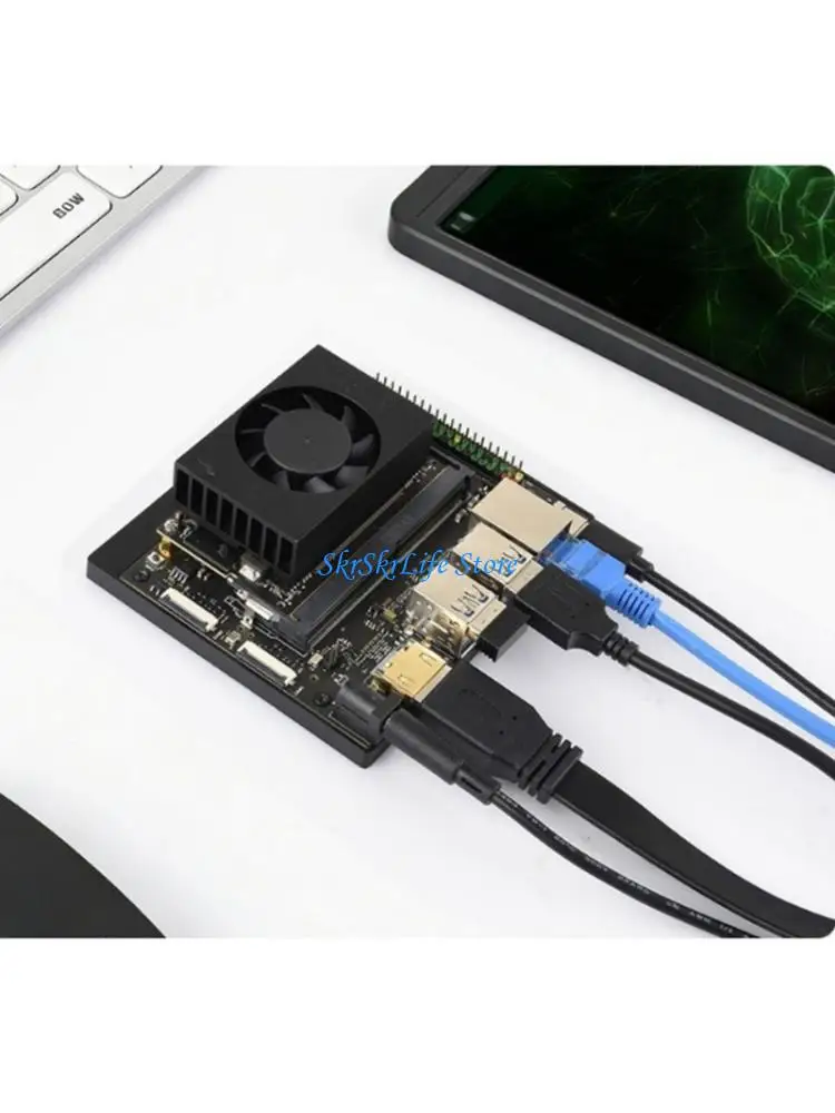 E65E Expansion Base Board for Orin and Development Module Includes Video USB Port GPIO M.2 Slot and Cooling