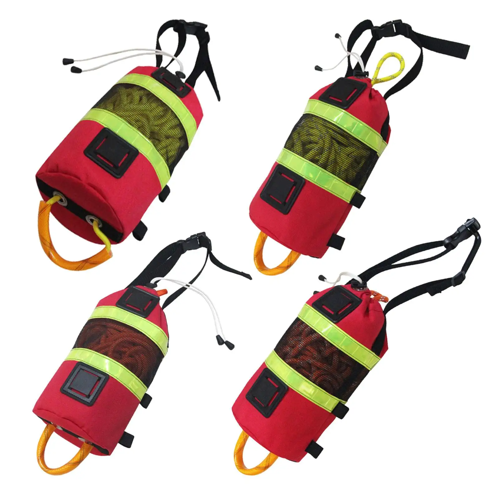 Floating Throw Bag Portable 30M Length Outdoor Accessory Rope Throw Bag for Kayak Ice Fishing Buoyant Dinghy Swimming Sailing