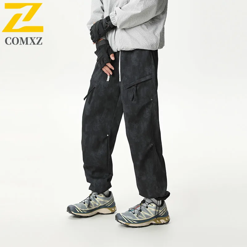 

Men Casual Pants 2025 New Waterproof Breathable Wear-resistant Large Pocket Hiking Work Pants Outdoor Fishing Camping Men Pants