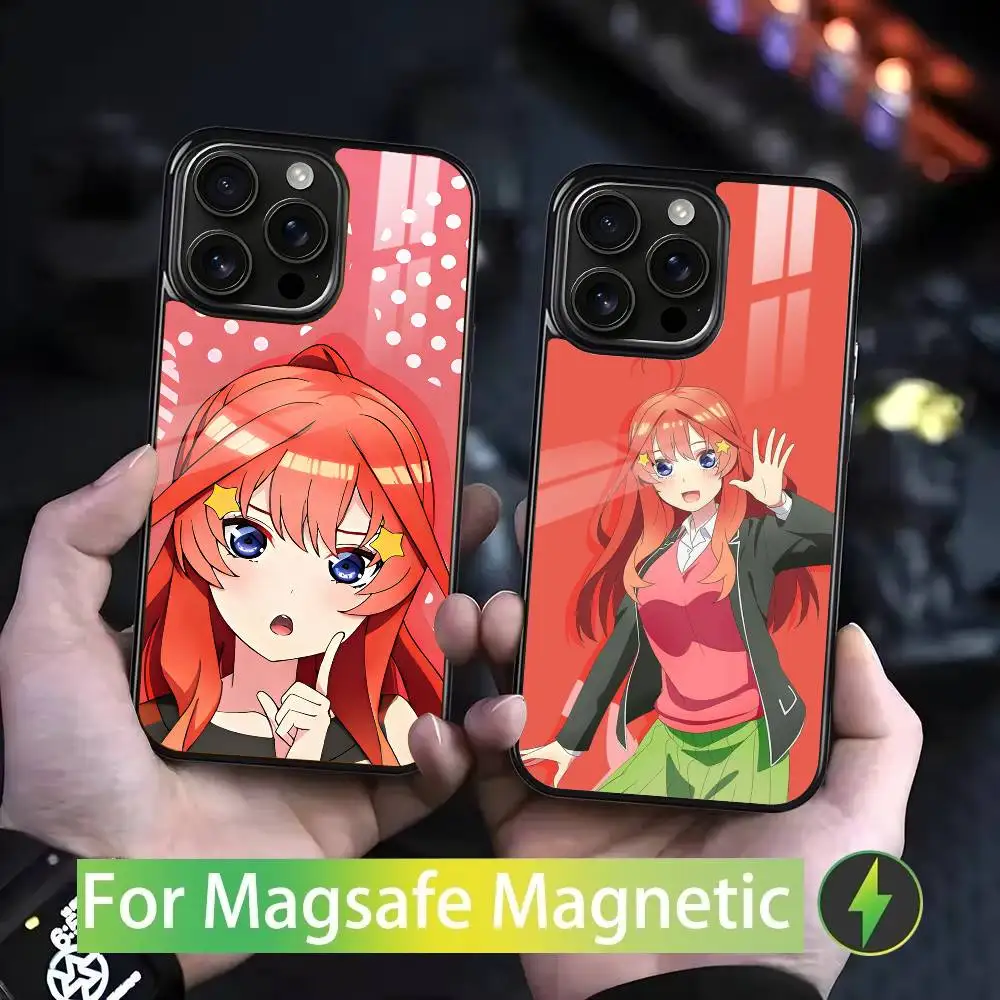 

I-Itsuki N-Nakano For iPhone 17,16,15,14,13,12,11,Pro,Max,Plus,Mini,SE4,E Magnetic Magsafe Wireless Charging