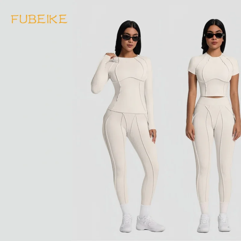 

Sports Tight-Fitting Round Neck Long Sleeve Sportswear Woman Gym Yoga Short Sleeve Fitness Running For Women Sporty Woman Top