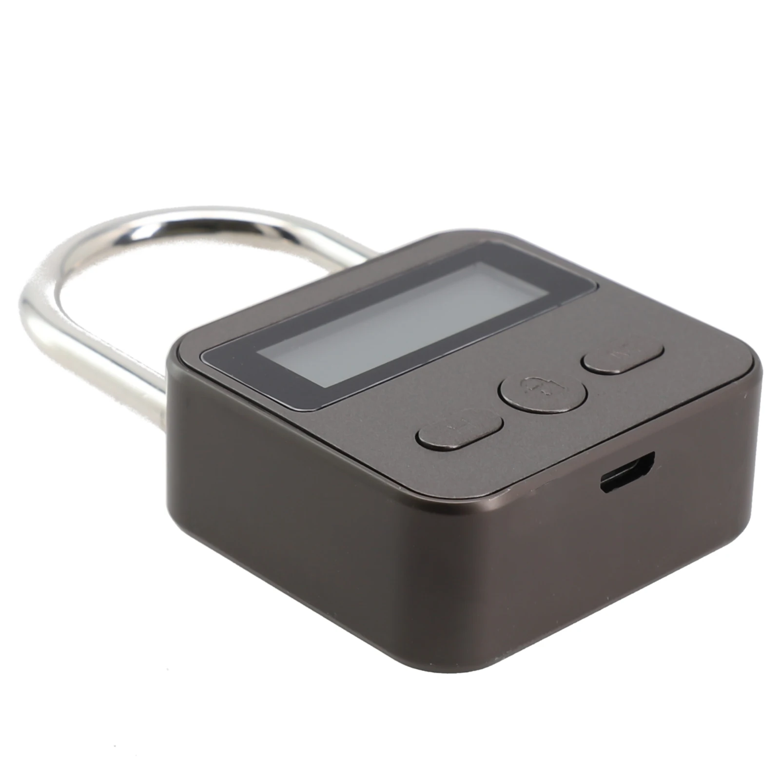 Enhanced Security Electronic Timer Padlock featuring a User Friendly LCD Display for Peace of Mind While Traveling