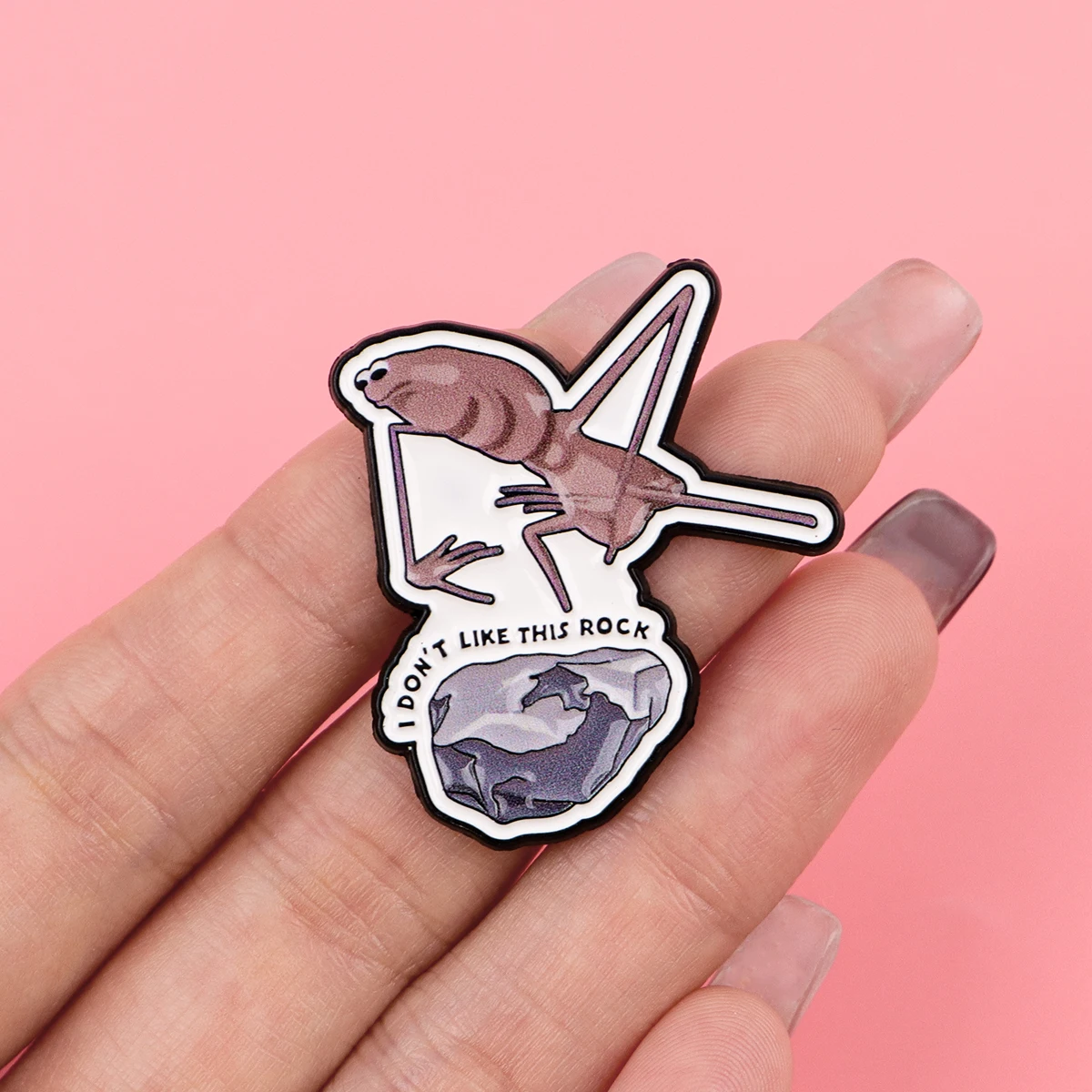 Black Cat You Smell Like Drama Enamel Pin Motivational Quotes Badge Brooch Backpacks Bag Collar Lapel Decoration Jewelry Gifts