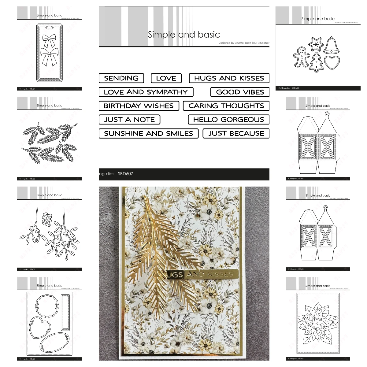 

2025 New Christmas Pine Branches Poinsettia Metal Cutting Dies For DIY Scrapbooking Photo Embossing DIY Paper Card