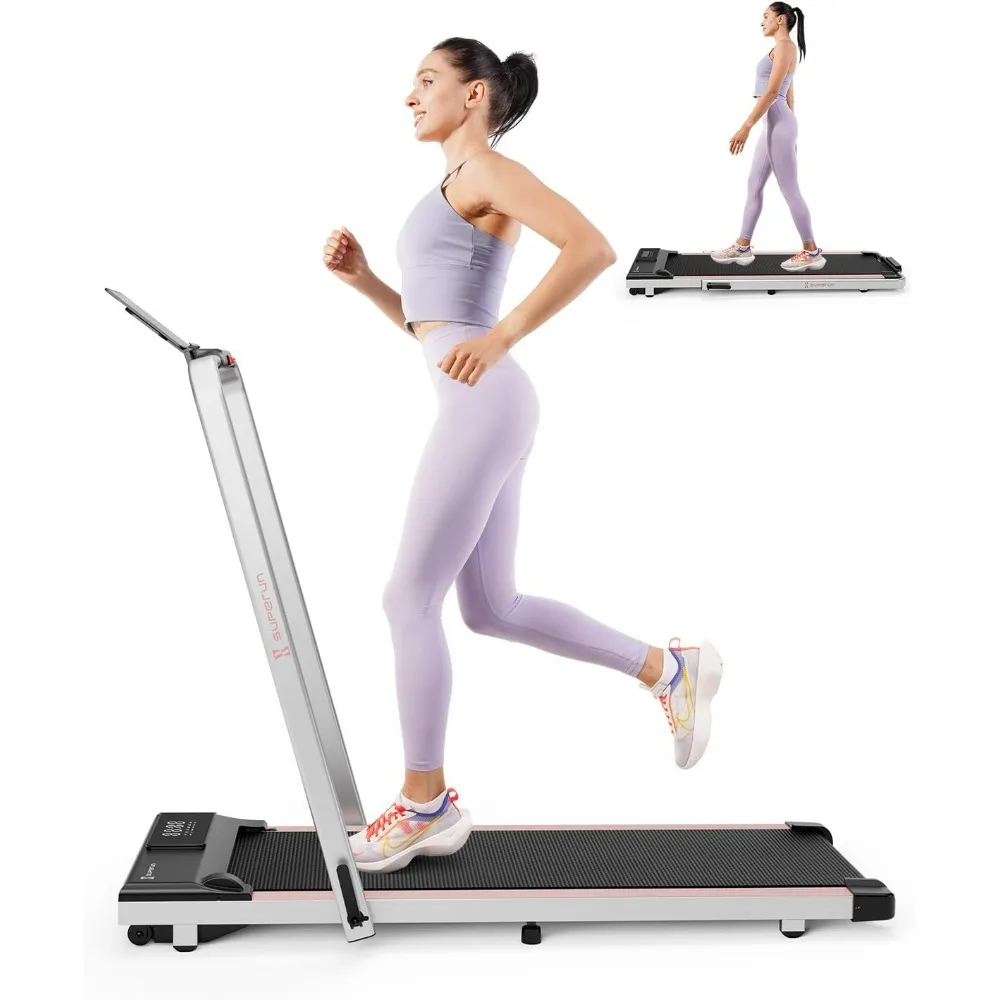 

3 in 1 Walking Pad Treadmill, 3HP Folding Treadmills for Home, 300 lb Weight Capacity, Wide Running Belt, Remote Control