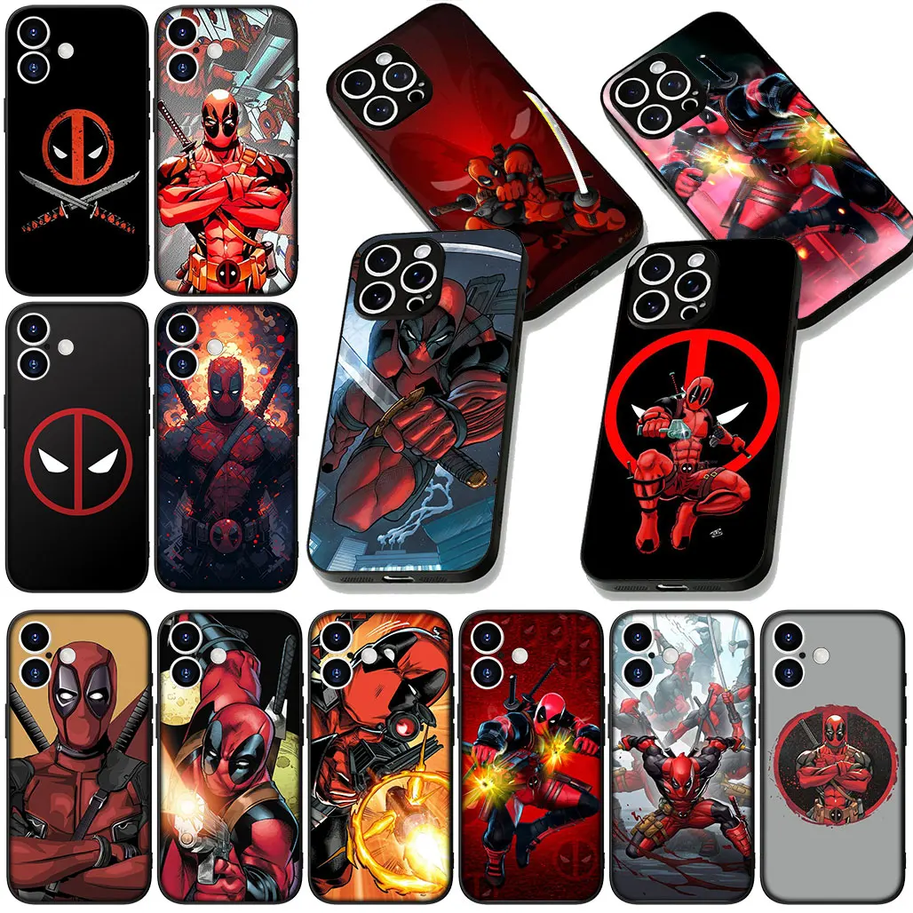 Чехол для телефона Deadpool Super Heroe Marvels, чехол для Xiaomi Redmi 9A 9C NFC 7A 9T Note 9 8 7 8T Note9 Note8 A5 A4, защитный чехол