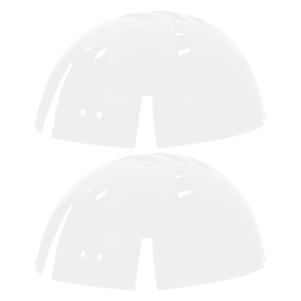 

2Pcs Safety Liners Sturdy Breathable Hat Shaper Insert Protective Baseball Cap Bump Cap Baseball Hat Insert
