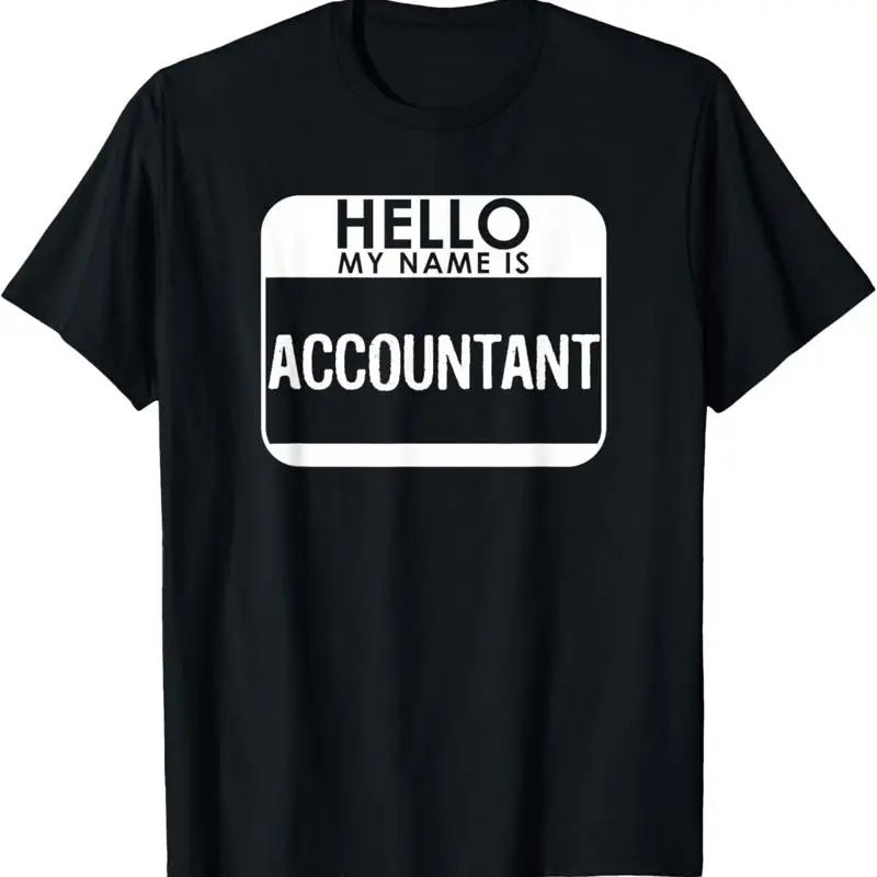 Accountant Costume T Shirt Funny Easy Halloween Outfit