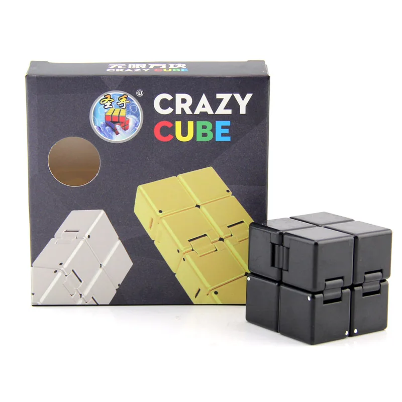 ShengShou Infinity 2x2x2 Crazy Magic Cube Stress Reliever Speed Twisty Puzzle Antistress Educational Toys For Children