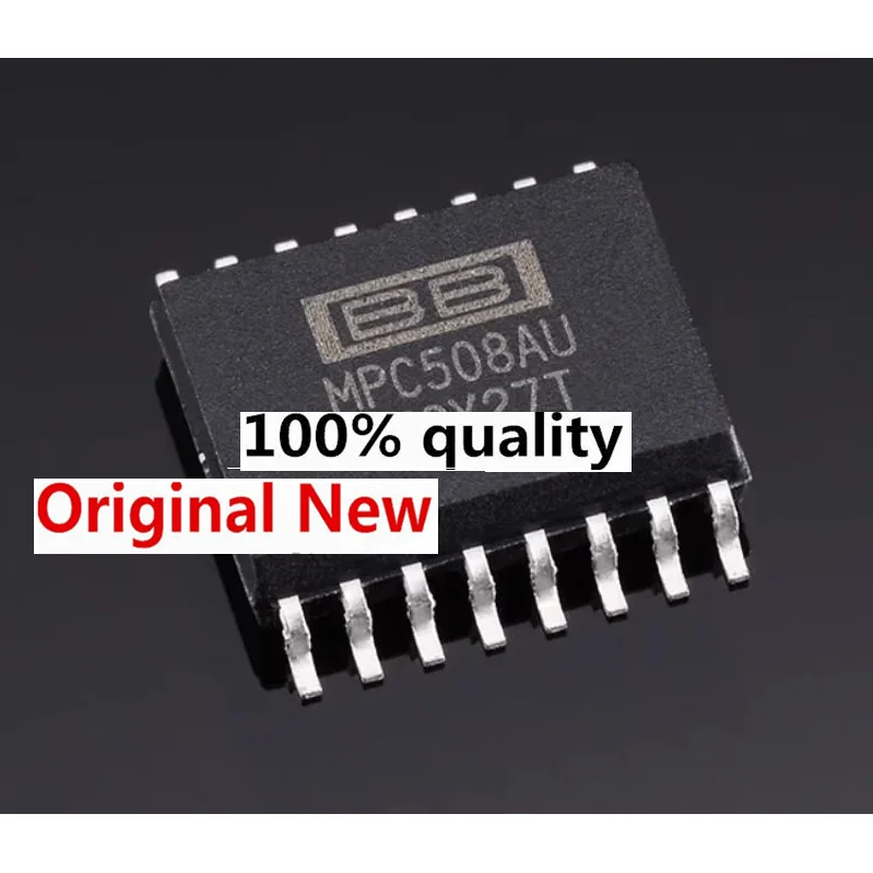 5Pieces NEW Original The new MPC508 MPC508AU SOP16 8-channel single-ended input analog multiplexer is in stock. IC Chipset