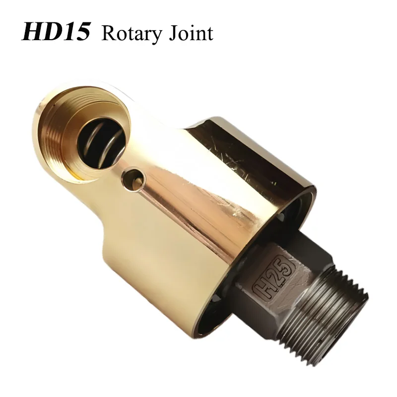 1/2 Inch Rotary Joint HD15 Durable 360° Rotary Swivel Coupling Brass Union For Water Air Oil Universal Spray Connector DN15