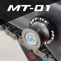 For Yamaha MT-01 MT01 2004 2005 2006 2007 2008 2009 2010 2011 2012 2013 2014 Motorcycle 6MM Swingarm Spools Slider Stand Screws