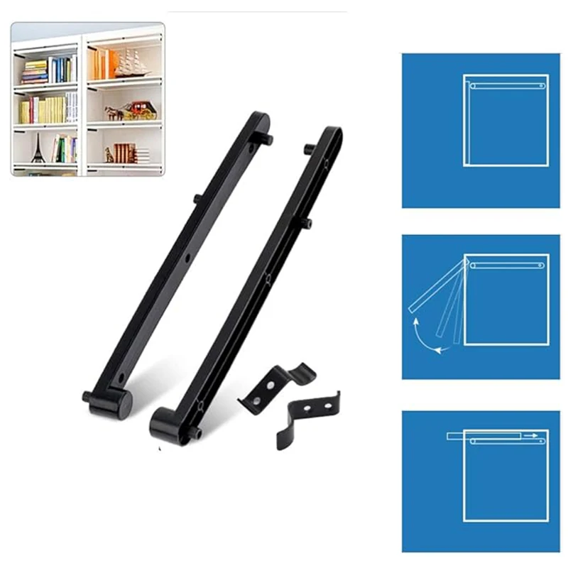 Filing Bayonet Mounting Plastic Rail Cabinet Pull Out Cupboard Runners Soft Closing Drawer Ball Bearing Concealed Slides