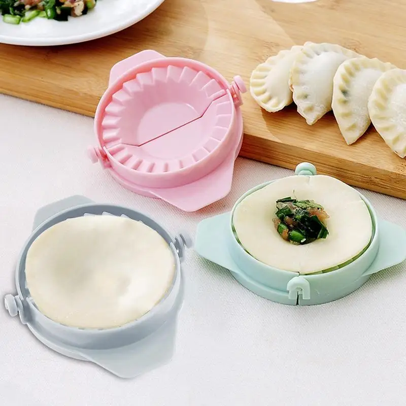 Kitchen Dumpling Making Tool Home Dough Press Mold Set With Active Universal Dumpling Cutter For Restaurant Camping Picnic
