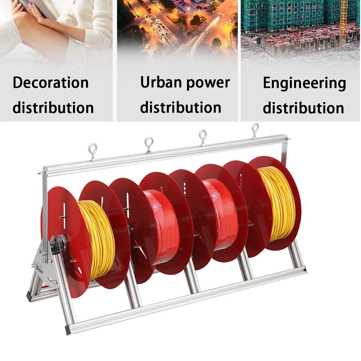 حامل دفع الأسلاك، صينية دفع، قطعة أثرية قابلة للطي، سلك BV، ثلاثة أسلاك، خط تركيب منزلي متعدد الأسلاك