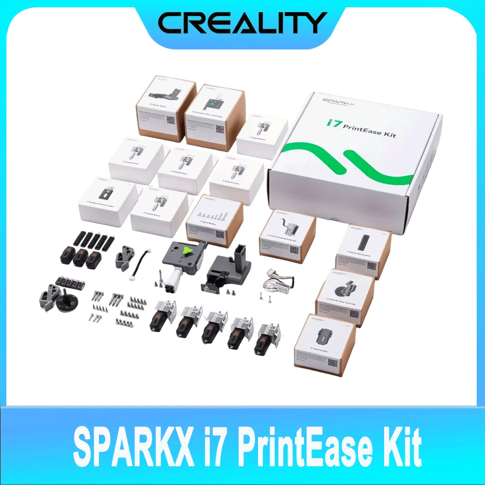 Creality For SPARKX I7 PrintEase Kit 95% Pre-Assemble Essential Parts Unlock Multi-Color Printing Creality I7 3D Printer