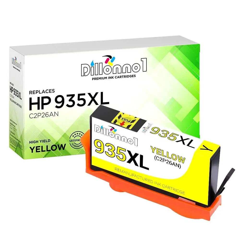 Cartucho de tinta amarillo (C2P26AN) para HP Officejet 6812 6815, # 935XL