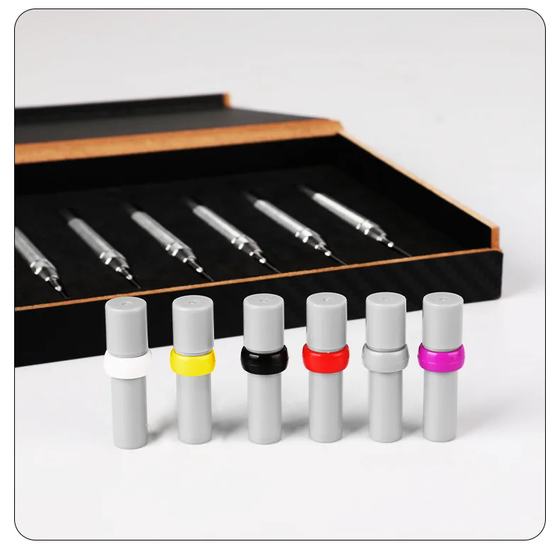 Watch Bracelet Link Remover & Resizing Tool 6Pcs 0.5-1.0mm Stainless Steel Pin Punch for Watchmaker