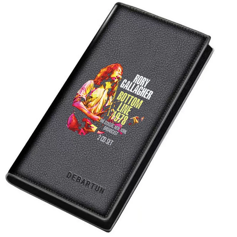 Live performance music concert album Men's Long Wallets Business Stylish Printing Design Casual Use Christmas Valentine's Father