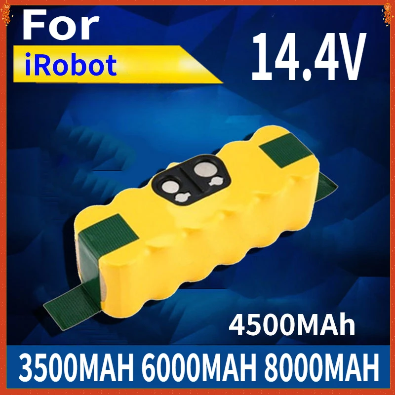 

14.4V 3500mAh Battery for IRobot Roomba Vacuum Cleaner 500 510 530 570 580 600 630 650 700 780 790 900 800 Series 895 891 890