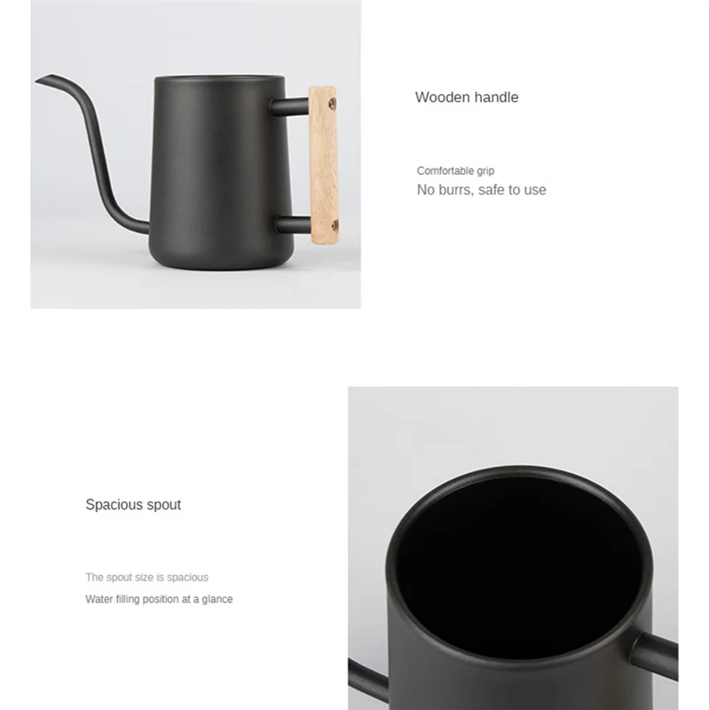 

LICE-Watering Can Indoor Plants, 35 Oz/1000 Ml Metal Stainless Steel Watering Can Pot With Long Spout For Indoor House