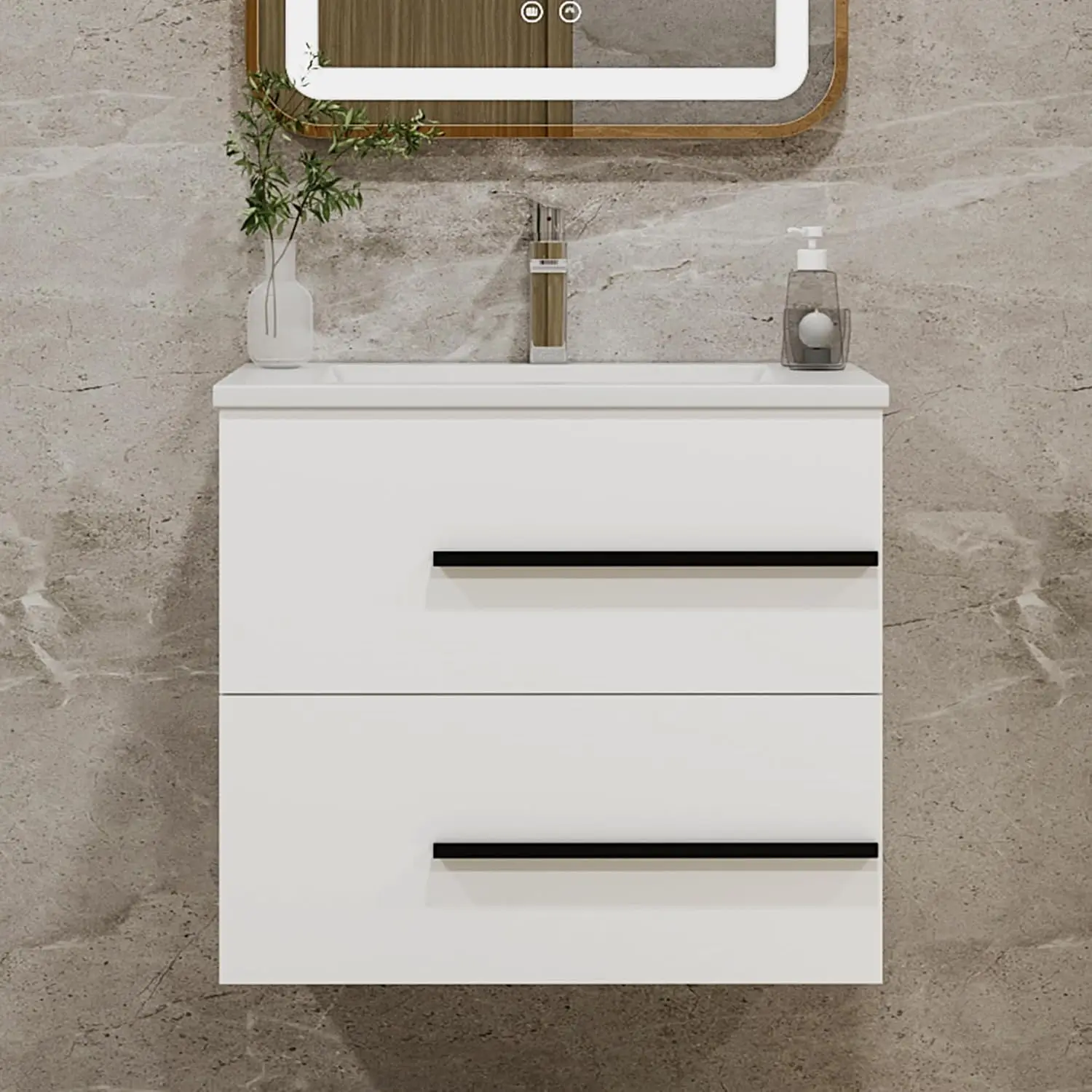Wall Mounted Bathroom Vanity 24