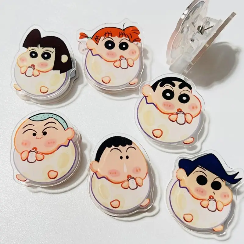 Anime Kawaii Cute Crayon Shin-Chan Pp Clip Memo Clip Sealing Clip Originality Cartoon Student Girl Birthday Gift For Children