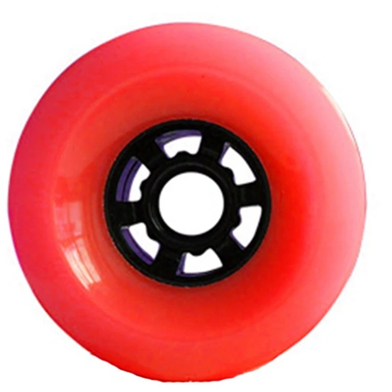 1 pz ruota per Skateboard elettrico rosso 90Mm ruota per Skateboard ammortizzante per ruota in PU SHR78A