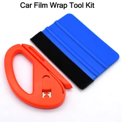 Car Wrap Tools Set Rubber Squeegee Scraper Sticker Window Film Tint Glass Film Application Vinyl Wrapping Tools Kit Accessories