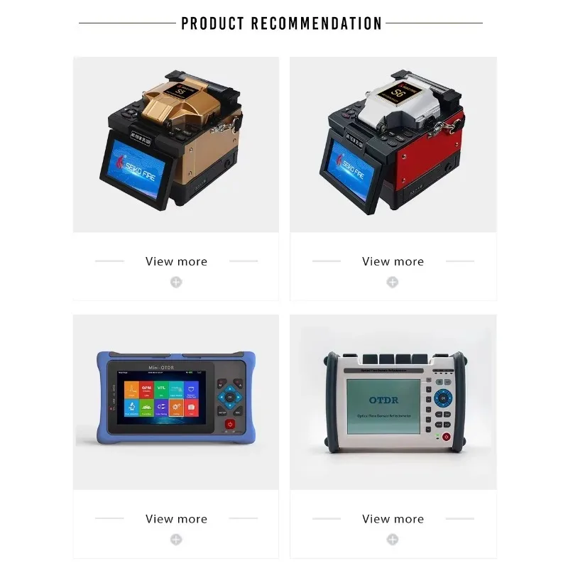 Fiber Optic End Face Microscope Inspection Detector 400x Magnification Fiber Connector Analyser Tool for Optimal Performance