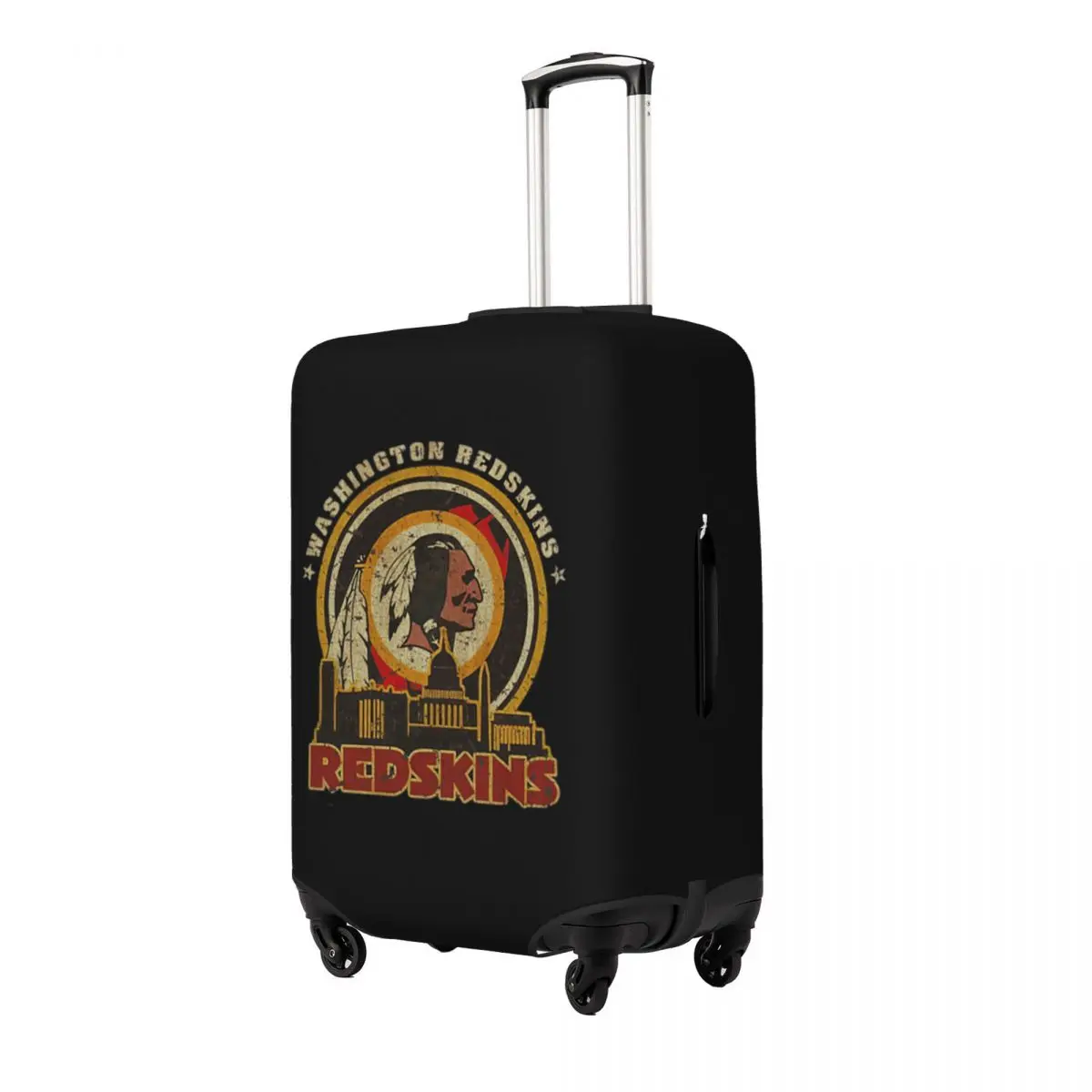 Vintage Washington Redskins 1937 Forever Funda protectora para maleta Fundas protectoras elásticas para equipaje de viaje para 18-32 pulgadas