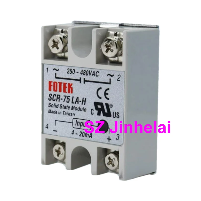

100% New Original FOTEK SSR Solid State Relay SCR-10LA 25LA 40LA 50LA 75LA -H