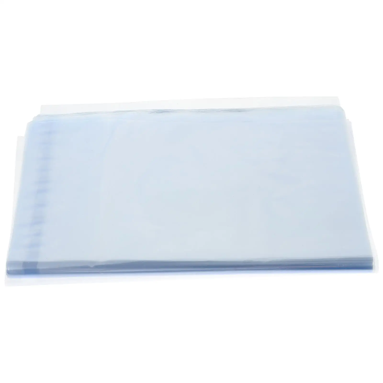 100 Pcs 22x32cm Shrink Wrap Bags Heat Sealed Pof Film Packaging Household Clear Plastic Membrane Soap Mold Craft