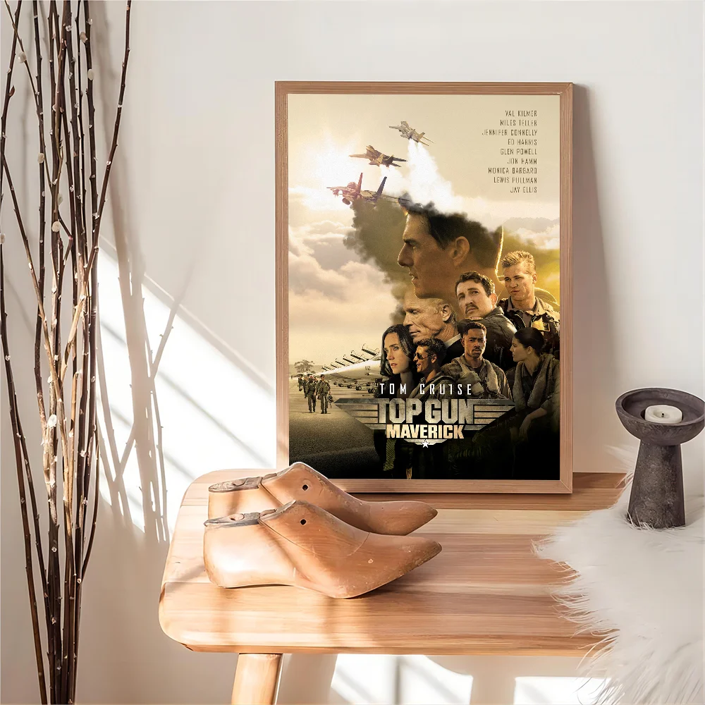 Top Gun Maverick 2022 Poster Anime Posters Sticky Whitepaper Sticker DIY Room Bar Cafe Kawaii Room Decor DIY Sticky Posters