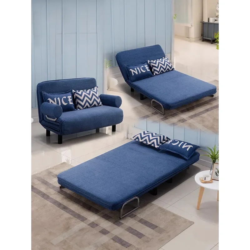 Folding Sofa Bed Dual-purpose Single Foldable Living Room Small Apartment Double 1.2 Study 1.5 Meters Multi-functional And Simpl