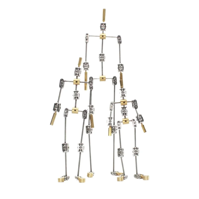 For Animation Standard Version Freeze Frame  Character Metal Skeleton