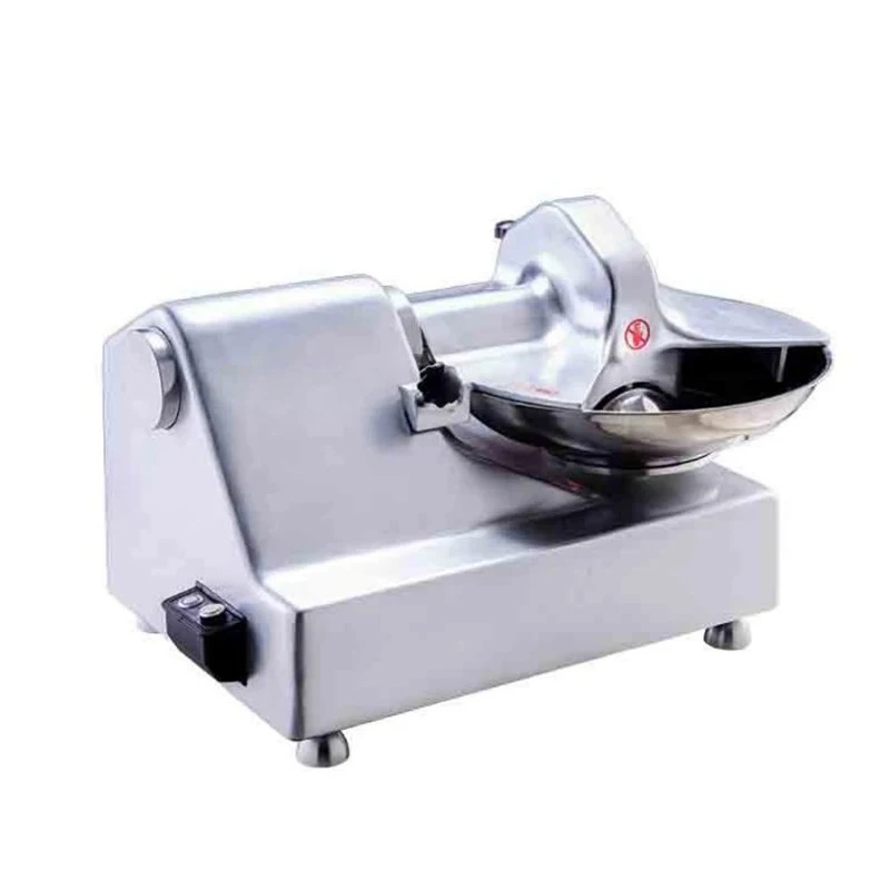 Automatic Cutting Machine Stainless Steel Mixer Chopping Machine Chopped Meat/Vegetable Food/Beef Ball/Meat Filling 5.5L