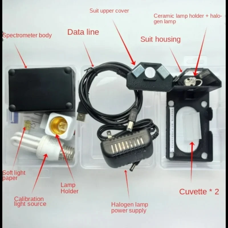 DIY Spectrometer for Measuring Blue Light, Full Spectrum, L-s-er Absorption Spectrum, Etc
