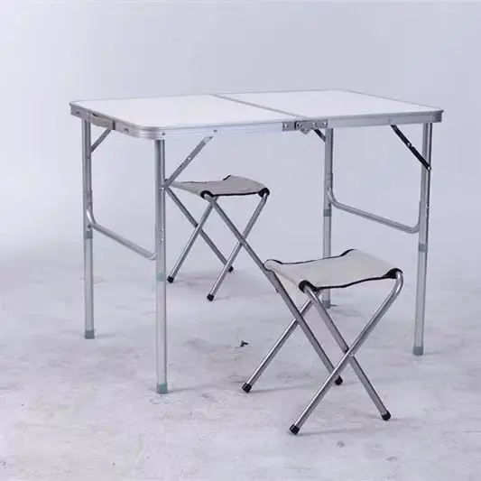 Portable Beach Folding Table Aluminum Camping Table Foldable Picnic Table