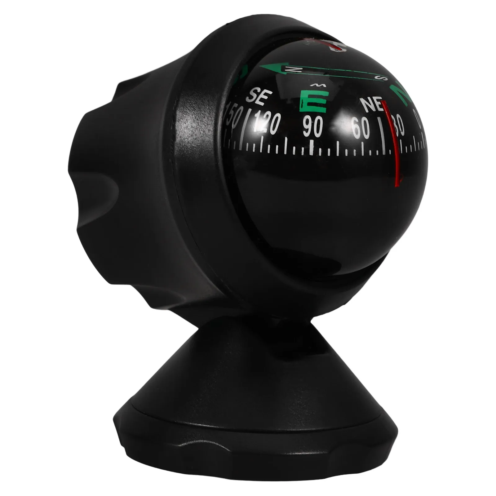 

Car Compass Adhesive Base Adjustable Direction Compact Vehicle Decorative Gift South Arrow Indicator Car