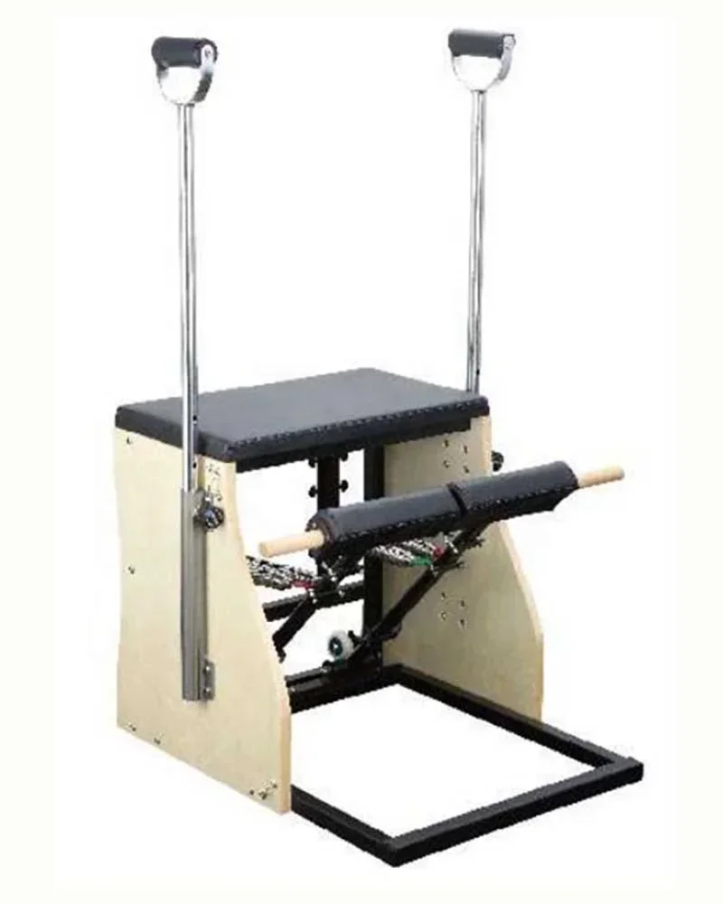

2024 Yoga studio Wunda Handles 4 Springs Stable White Maple Wood Yoga Pilates Combo Chair for sale