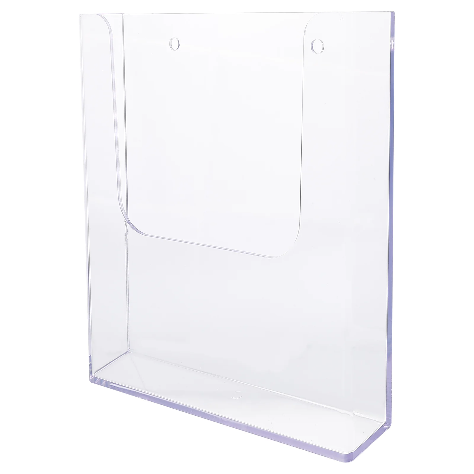 

Acrylic Display Stand Bookshelf Brochure Organizer Wall Clear Magazine File Holder Storage