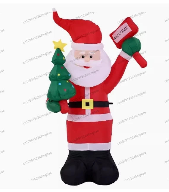 

Christmas inflatable decoration 1.8 meters to take the Christmas tree placard old man, garden ornament decoration