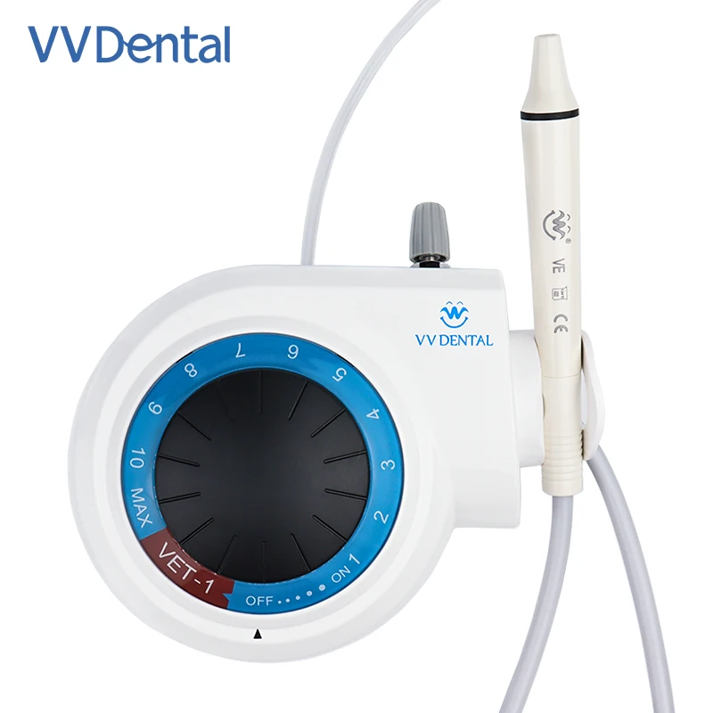 

VVDental VET-1 Ultrasonic Dental Scaler Oral Cleaning Dental Calculus Smoke Stains Scaler Teeth Perio Scaling with Handpiece Tip