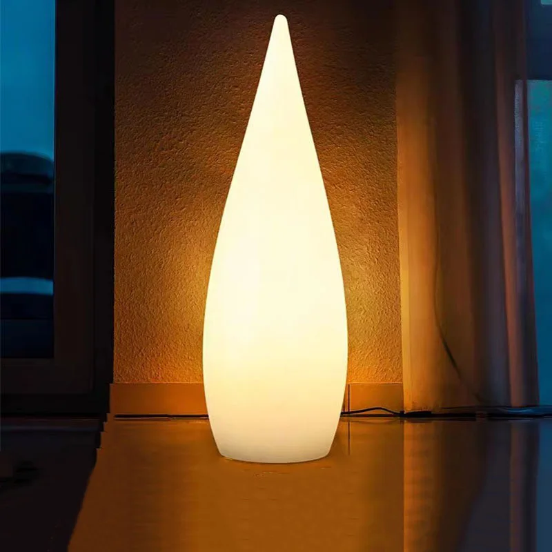 Outdoor luminous water drop light solar garden light camping guide decoration wedding bar villa floor-to-ceiling landscape light view 3