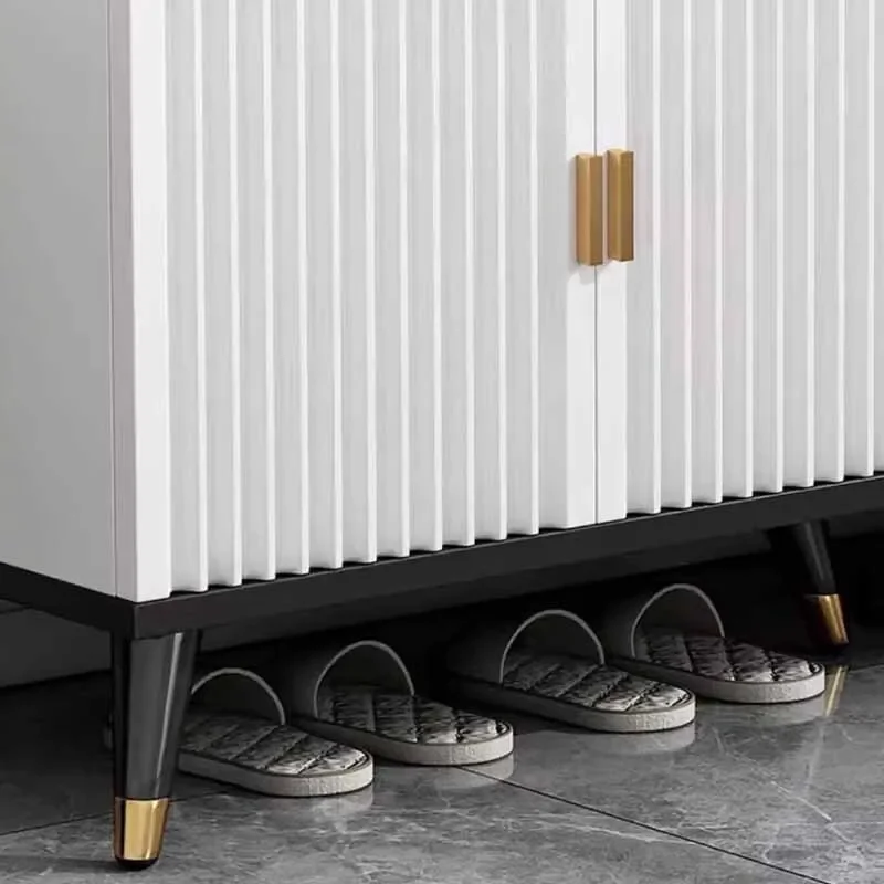 Vertical shoe cabinet, multi-layer shoe rack, corridor hall furniture, storage cabinet